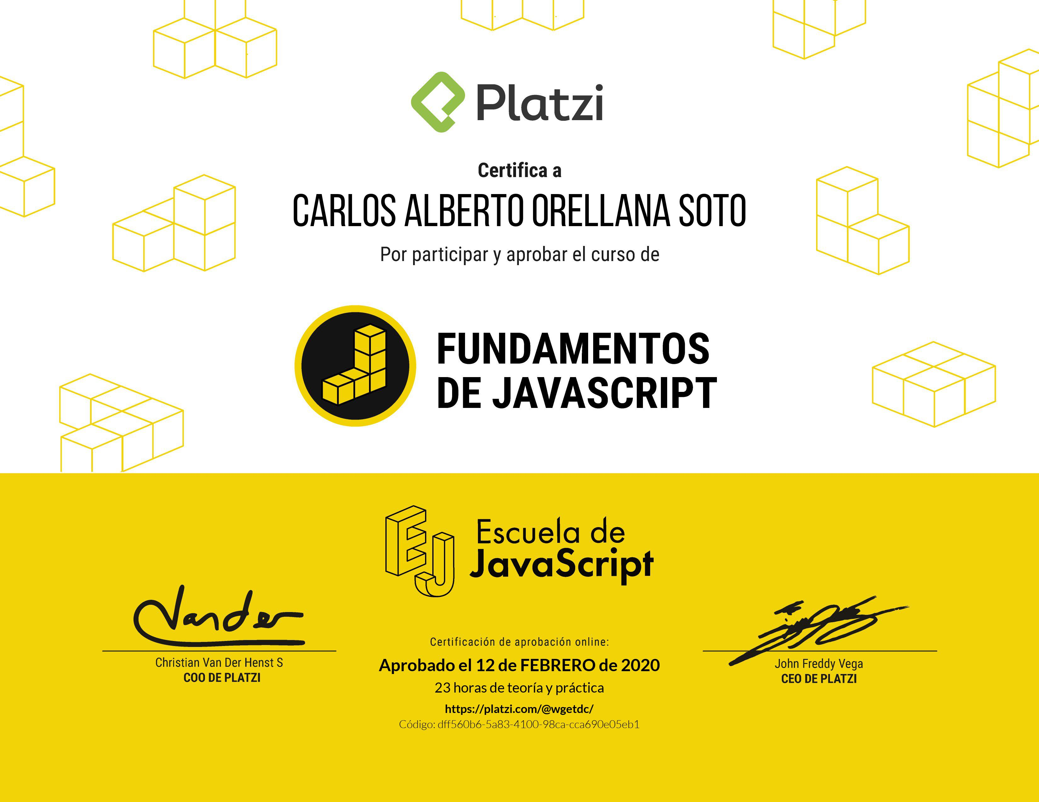 Fundamentos de JavaScript